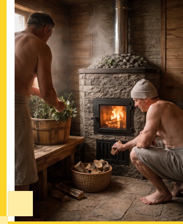 Банные печи под ключ в Ломоносове от 46103 р. | ЭриданЛмн кирпичная