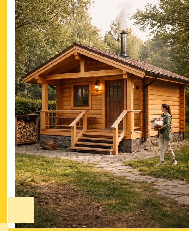 Купить баню под ключ в Ломоносове от 665925 р. | ЭриданЛмн