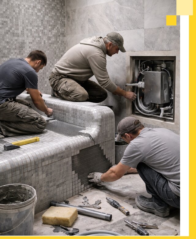 Проекты хамамов под ключ в Ломоносове и дизайн и строительство