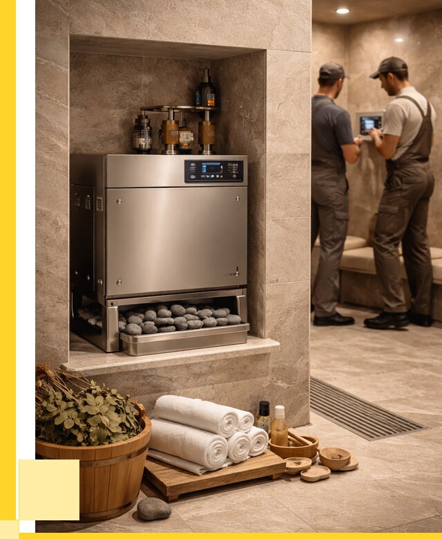 Парогенераторы для хамама в Ломоносове от 76838 р. | ЭриданЛмн