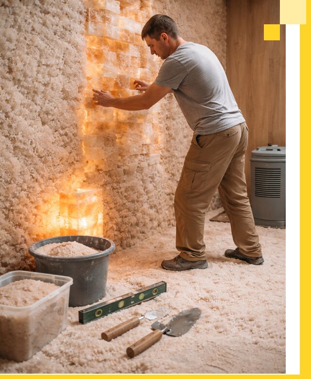 Проектирование и монтаж соляных комнат в Ломоносове под ключ